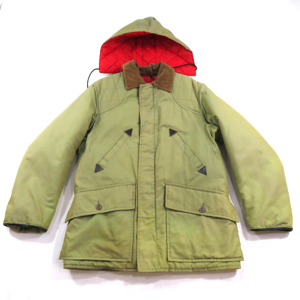 Arctic Woods Down Winter Parka Coat Puffer Hood Canadian Sz M? 1960s